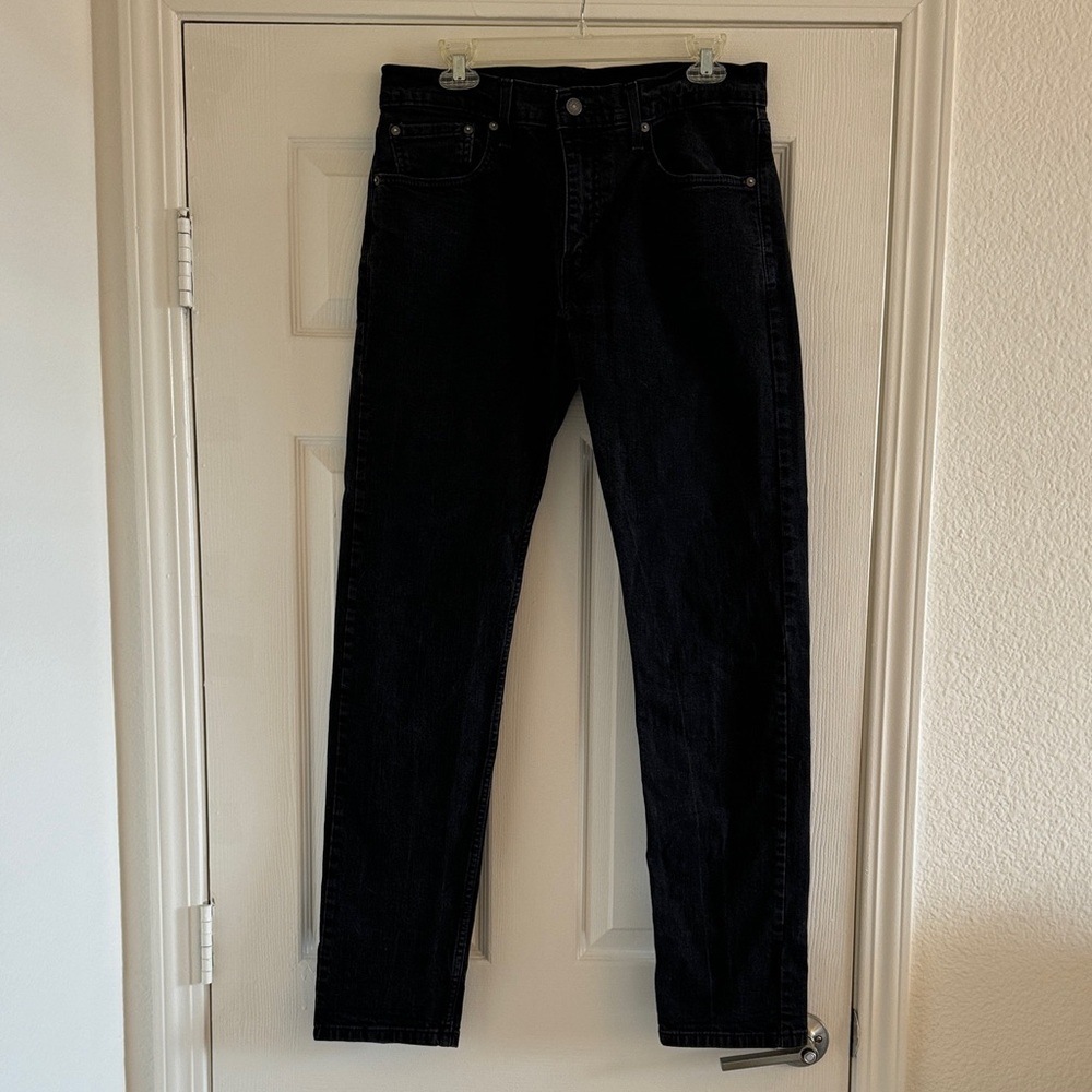 Levi's Men's Dark Denim Straight Jeans